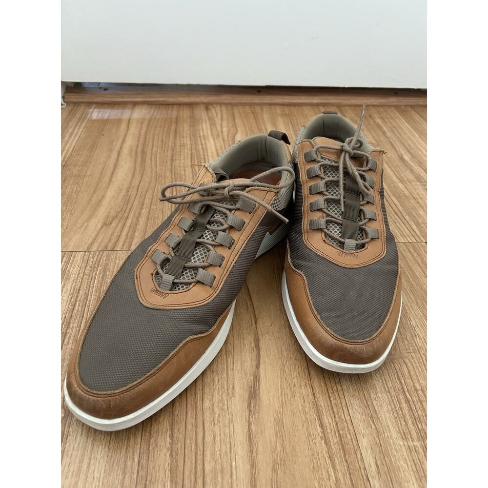 Wolf And Shepherd Crossover Victory Soft Italian Leather Shoes Size 12